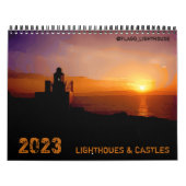 2023 LIGHTHOUSE & CASTLE CALENDAR KALENDER (Titelbild)
