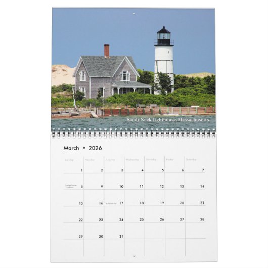 2023 LighthouseGuy.com Kalender (Mär 2026)