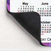 2023 Magenta Holiday Art Kalender von Janz Mousepad (Ecke)