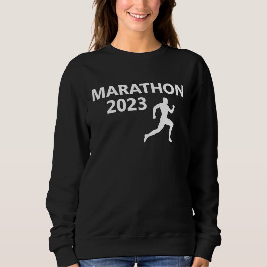 2023 Marathon Houston Austin San Antonio Texas 26  Sweatshirt (Vorderseite)