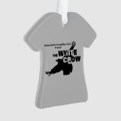 2023 Marching Millers - White Crow Ornament (Vorderseite)