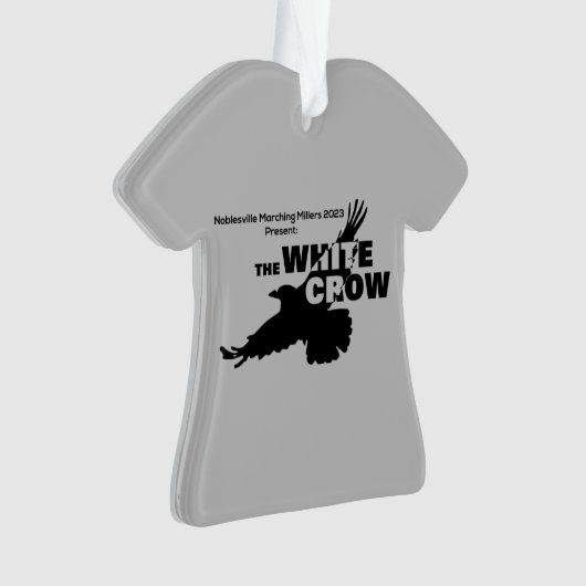 2023 Marching Millers - White Crow Ornament (Vorderseite)