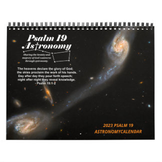 2023 MEDIUM Psalm 19 Astronomy Society Calendar Kalender