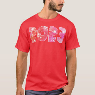 2023 MIT STERNEN IN WASSERFARBEN T-Shirt