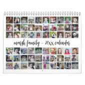 2023 Moderne Familie 60 Foto - 5 pro Monat Custom Kalender (Titelbild)