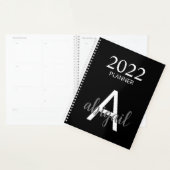2023 Moderner Name für ein einfaches Monogramm Planer (Anzeige)