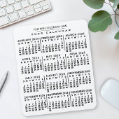2023 Monatskalender Weißer Schwarzer Individuelle Mousepad
