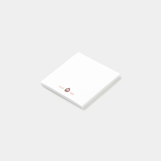 2023 - Nachhinein zum GlücksRabbit Post-it Klebezettel (angewinkelt)