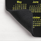 2023 Neon Yellow Calendar von Janz Mousepad (Ecke)