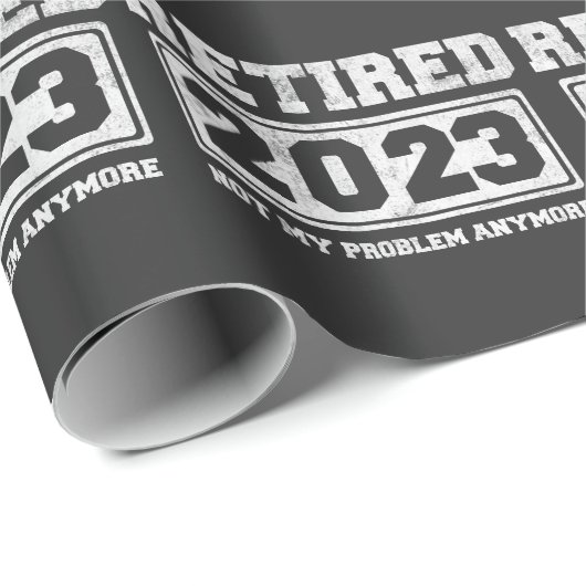 2023 nicht mehr mein Problem Geschenkpapier (Rolleneckpunkt)