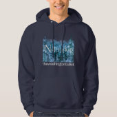 2023 - Nutcracker Winter Scene Navy Hoodie (Vorderseite)