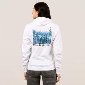 2023 Nutcracker Winter Scene Zip-Up Hoodie (Schwarz voll)