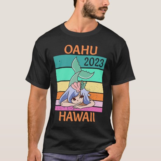 2023 Oahu Ferienhilfe T-Shirt (Vorderseite)