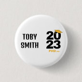 2023 PHDone - individualisierbares Abschluss-Gesch Button (Vorderseite)