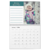 2023 Photo Collage Monthly Photo and Special Notes Kalender (Jan 2026)
