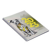 2023 Planner - Hund von CallisC Notizblock (Rechte Seite)