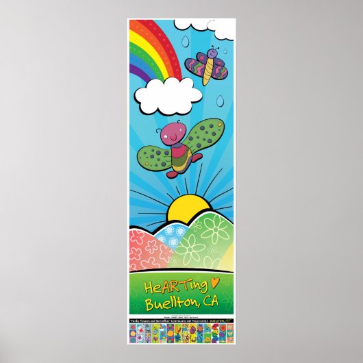 2023 Poster - Loving the Rain - Buellton.Art (Vorne)