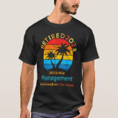 2023 Retired Under New Management See Grandkids T-Shirt (Vorderseite)