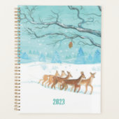 2023 Roe Deer im Winterplaner Planer (Vorderseite)