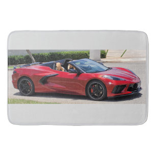 2023 Rotes Korvettenbathmatt Badematte