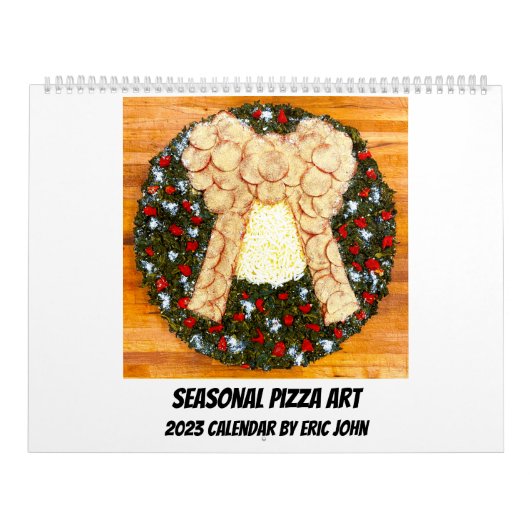 2023 Saisonaler Pizzagalender Kalender (Titelbild)