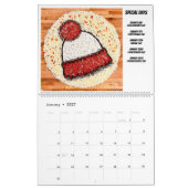 2023 Saisonaler Pizzagalender Kalender (Jan 2027)
