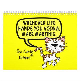 2023 Sarcastic Kitten Spaß Kalender