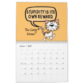 2023 Sarcastic Kitten Spaß Kalender (Mär 2027)