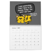 2023 Sarcastic Kitten Spaß Kalender (Jan 2027)