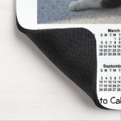 2023 Sassy Cat Foto Calendar von Janz Mousepad (Ecke)