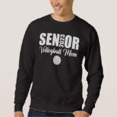 2023 Senior Volleyball Mom Volleyball Womens Volle Sweatshirt (Vorderseite)