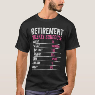 2023 Shirts für Frauen, Rentenwoche