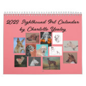 2023 Sighthound Dog Art Kalender (Titelbild)
