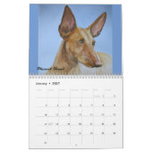 2023 Sighthound Dog Art Kalender (Jan 2027)