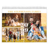 2023 Simple Custom Photo Collage 4 Per Month Kalender (Titelbild)