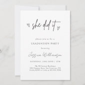 2023 Skript Einladung für doppelseitigen Abschluss (Rückseite)