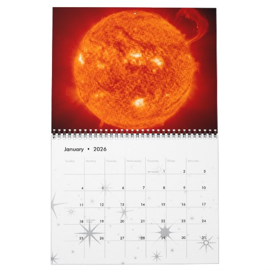 2023 Solar System Space Astronomy Planets Universe Kalender (Jan 2026)