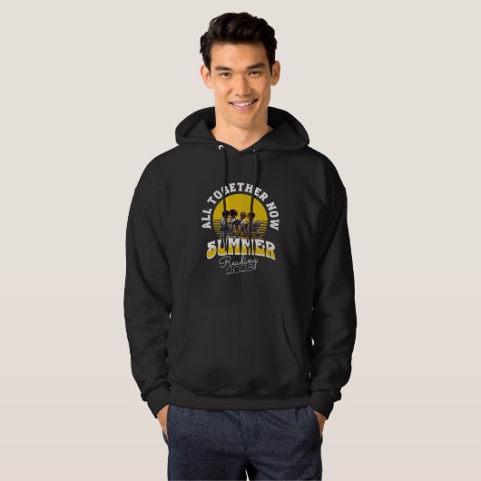 2023 Summer Reading All Together Now Teachers Stud Hoodie (Vorne ganz)