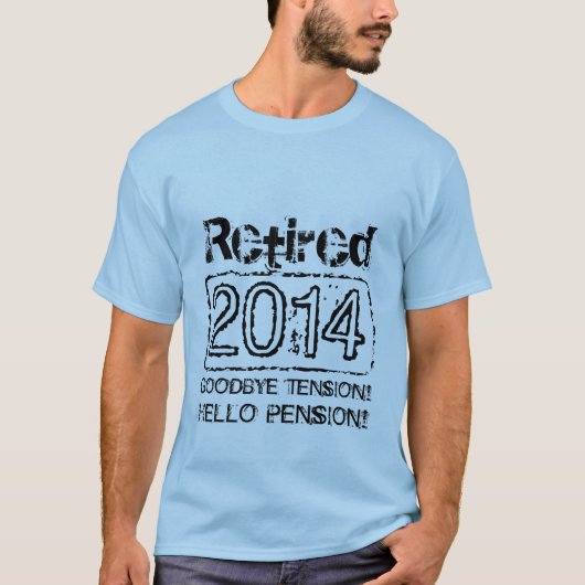 2023 T-Shirts für Rentner (Vorderseite)