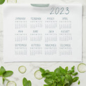 2023 Tea Towel Kalender Küche Geschirr Handtuch Ar (Gefaltet)