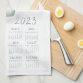 2023 Tea Towel Kalender Küche Geschirr Handtuch Ar (Viertel Falte)
