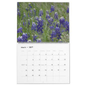 2023 Texas-Wildblumen Kalender (Mär 2027)