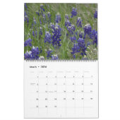 2023 Texas-Wildblumen Kalender (Mär 2026)