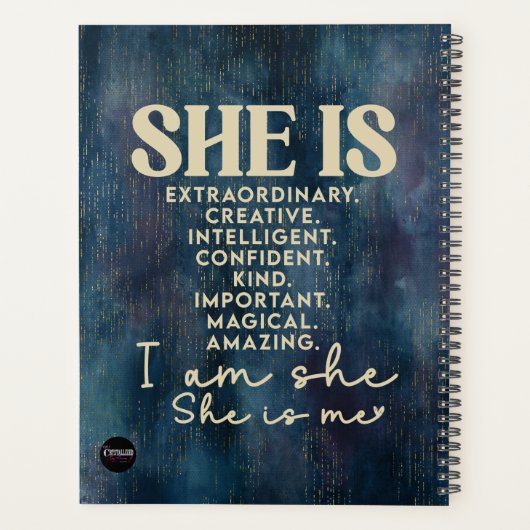 2023 Thema "Planner Afrikanisch Amerikanisch Fraue Planer (Rückseite)