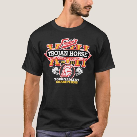 2023 Trojaner - Grotte Champions T-Shirt (Vorderseite)