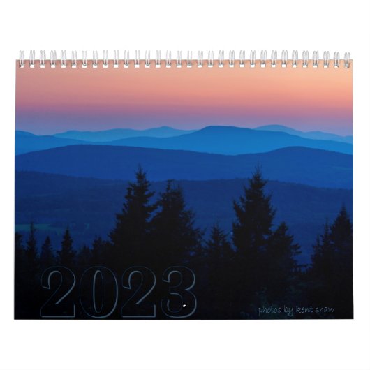 2023 Vermont Szenen Kalender (Titelbild)