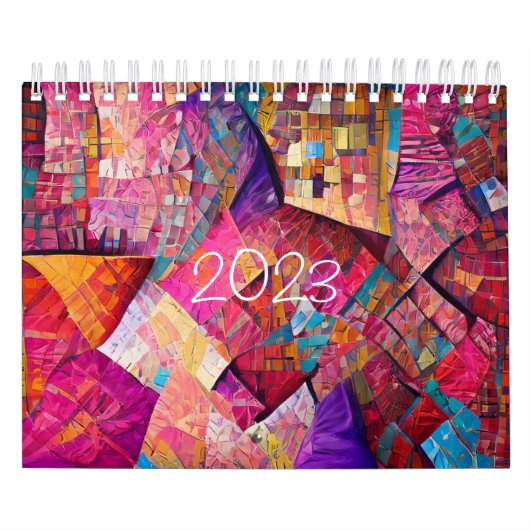 2023 Waiola Quilting Two Page SmallCalendar, White Kalender (Titelbild)