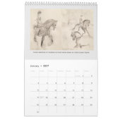 2023 Wandkalender mit original Equine Art (Jan 2027)