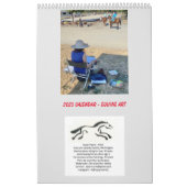 2023 Wandkalender mit original Equine Art (Titelbild)