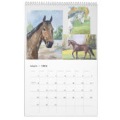 2023 Wandkalender mit original Equine Art (Mär 2026)